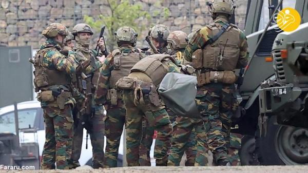 عملیات گسترده برای دستگیری سرباز تا دندان مسلح افراطی در بلژیک