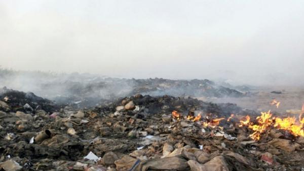 تنگی نفس ناشی از زباله سوزی شهروندان در منطقه 19 مرکز