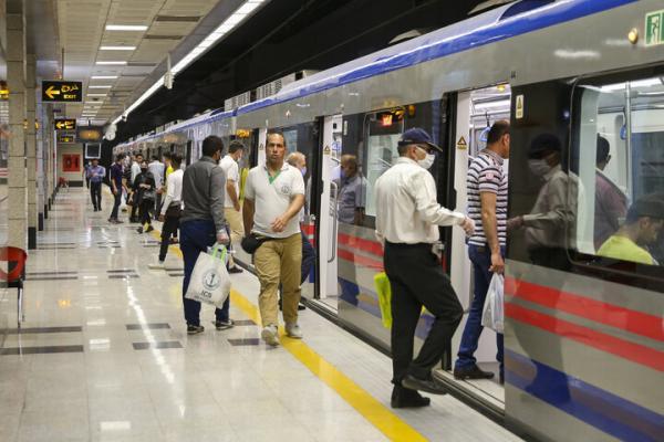 افزایش قطارهای خط 3 متروی تهران در ساعات پیک ترافیک
