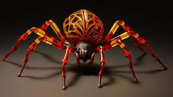 پیوند عجیب عنکبوت و کرم ابریشم در چین، عکس